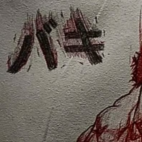 Raging Silence – Crimson Warrior Ink Sketch
